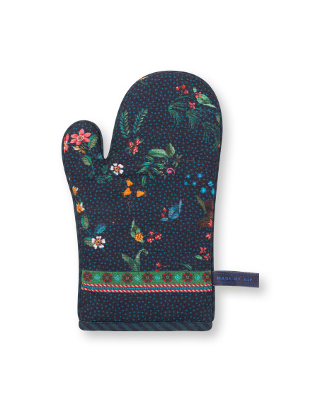 Ofenhandschuh Berry Blues, 29x15cm, dunkelblau
