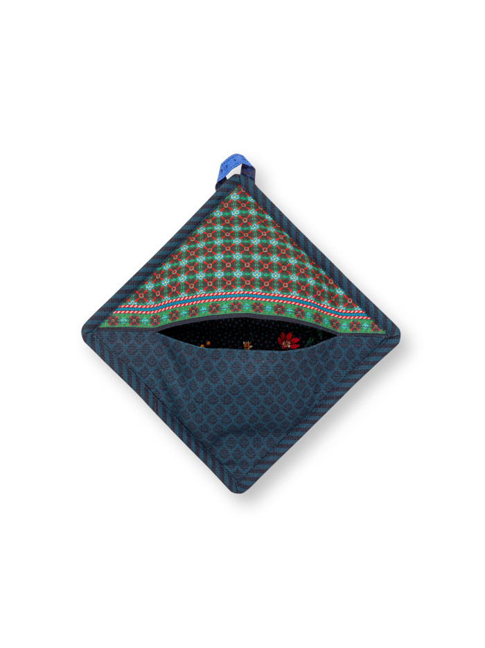 Topflappen Berry Blues, 22x22cm, dunkelblau Topflappen Berry Blues, 22x22cm, dunkelblau