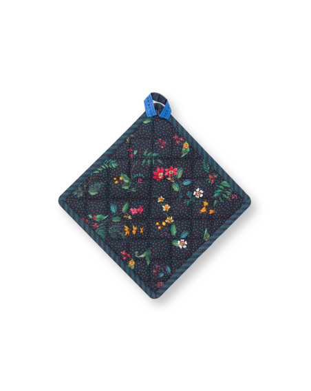 Topflappen Berry Blues, 22x22cm, dunkelblau