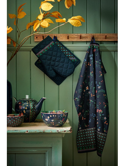 Tischläufer Berry Blues - Clover Green, 50x150cm dunkelblau