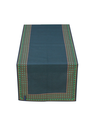 Tischläufer Berry Blues - Clover Green, 50x150cm dunkelblau