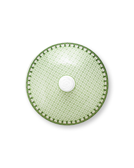 Lily & Lotus Light Green, Storage Vorratsdose, 1,5ltr. mit Gummiring im Deckel zum Frischhalten