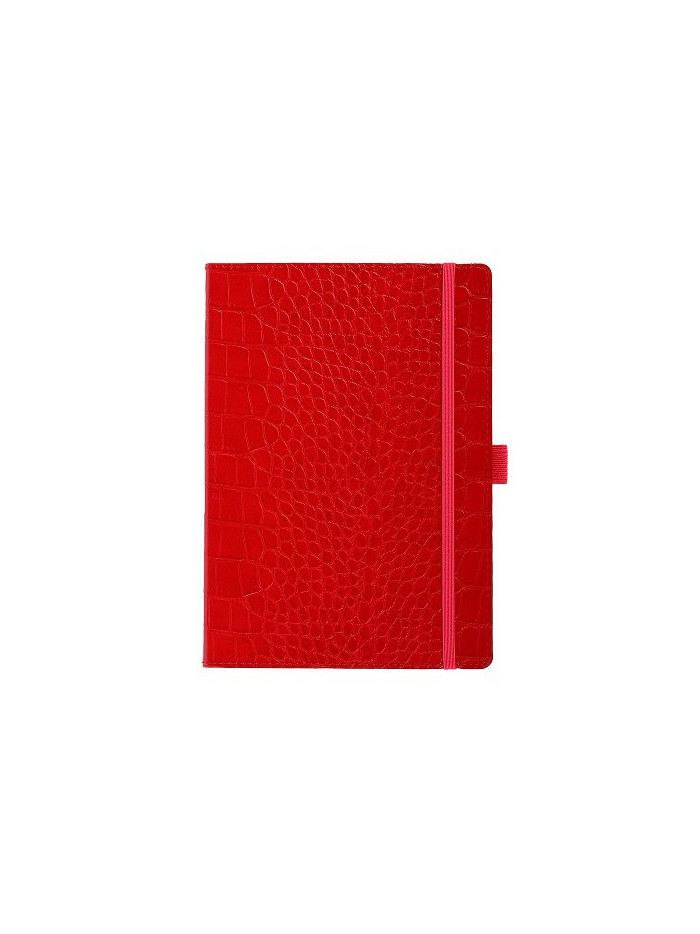 Notizbuch Kroko Rot Majoie, Slim Line A5 144 Seiten Notizbuch Kroko Rot Majoie, Slim Line A5 144 Seiten