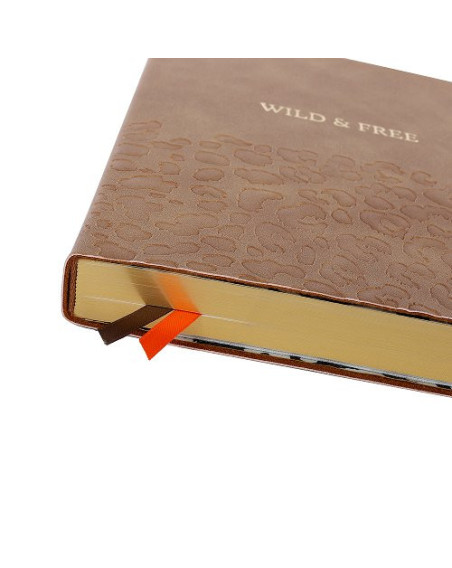 Notizbuch Schreibkladde "Wild & Free" Majoie Camel A5 240 Seiten