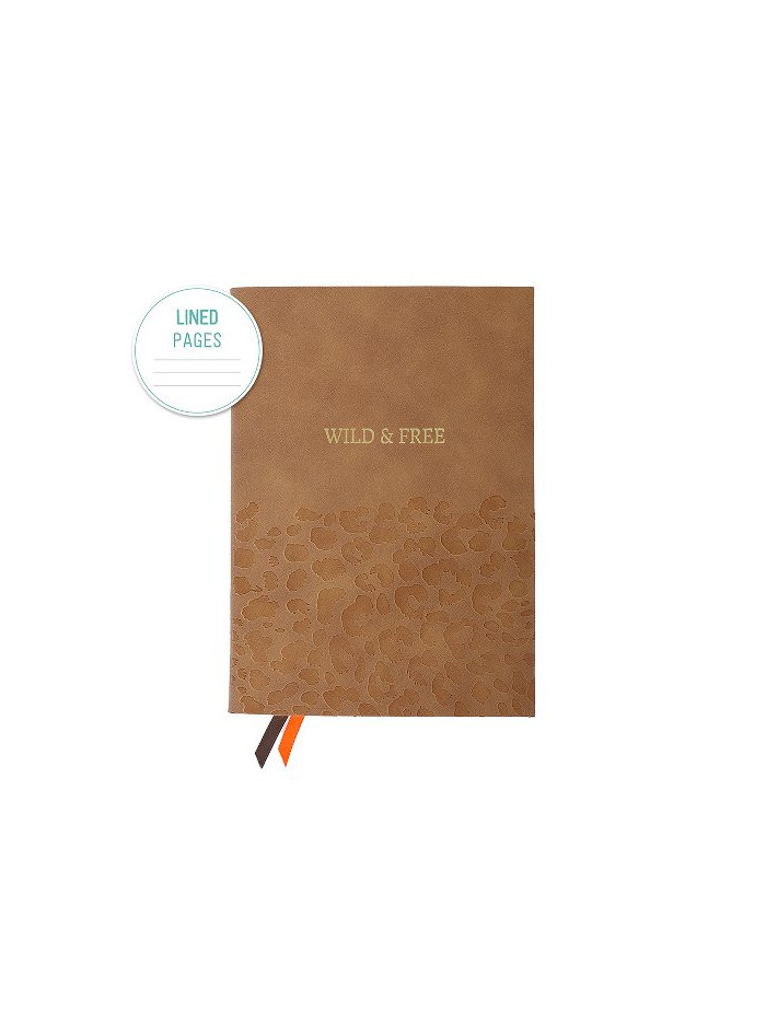 Notizbuch Schreibkladde "Wild & Free" Majoie Camel A5 240 Seiten
