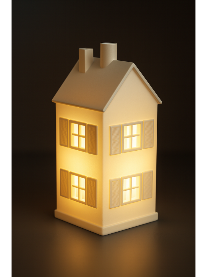 Lampenschirm Haus Aurora S, 50x50x120mm für den Weihnachtsstern A1e Lampenschirm Haus Aurora S, 50x50x120mm für den Weihnachtsstern A1e