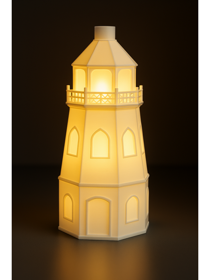Lampenschirm Leuchtturm Hilde L, 70x70x160mm für den Weihnachtsstern A1e Lampenschirm Leuchtturm Hilde L, 70x70x160mm für den Weihnachtsstern A1e