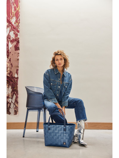 Einkaufstasche - Freizeittasche Color Match Shopper ocean blue