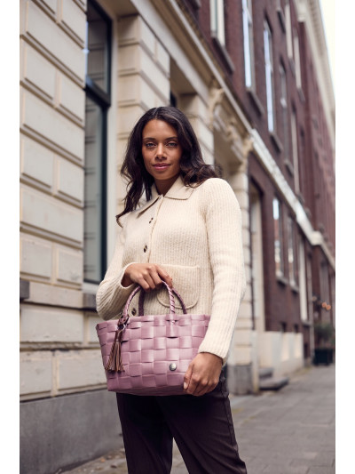 Freizeittasche Handtasche XS Mini Paris Shopper rustik pink