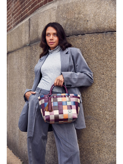 Freizeittasche Handtasche XS Mini Paris Shopper Multimix