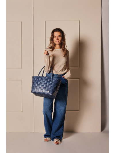 Einkaufstasche - Freizeittasche Paris Shopper night blue