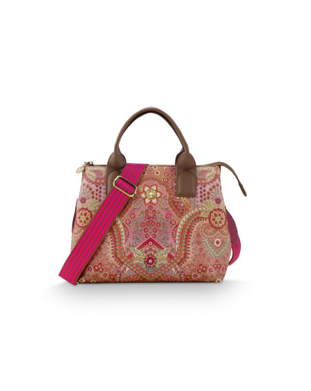 Umhängetasche - Handtasche Fia Jabali red, Medium 26,5x14x22cm