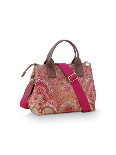 Umhängetasche - Handtasche Fia Jabali red, Medium 26,5x14x22cm