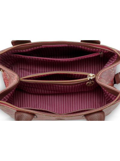 Umhängetasche - Handtasche Fia Jabali red, Medium 26,5x14x22cm