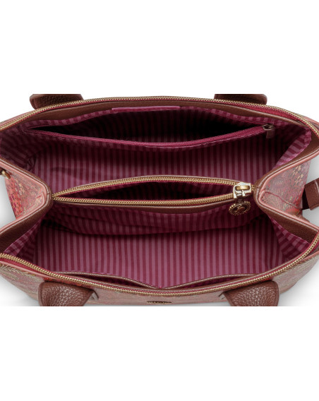 Umhängetasche - Handtasche Fia Jabali red, Medium 26,5x14x22cm