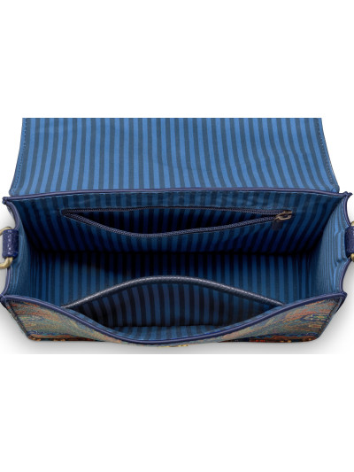 Umhängetasche - Handtasche Fenna Jabali blue, Small19x6x16cm