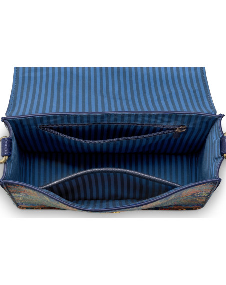 Umhängetasche - Handtasche Fenna Jabali blue, Small19x6x16cm