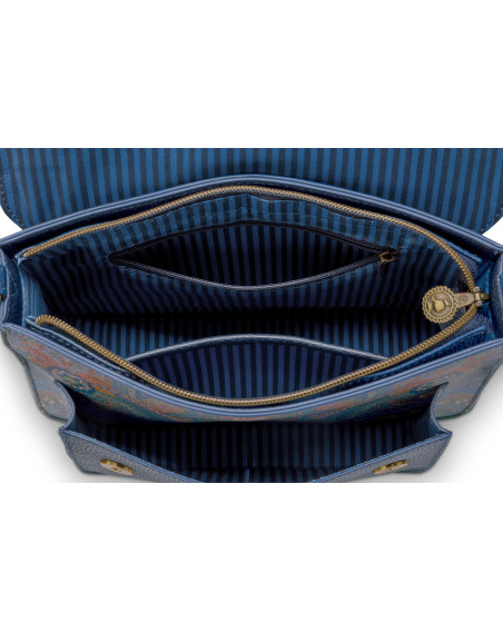 Umhängetasche - Handtasche Fenna Jabali blue, Medium 25x7x20cm