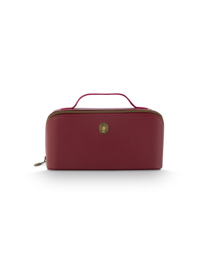 Kosmetiktasche Beauty Case Cyrille Medium Red 23,5x11x22cm