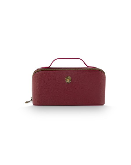 Kosmetiktasche Beauty Case Cyrille Medium Red 23,5x11x22cm