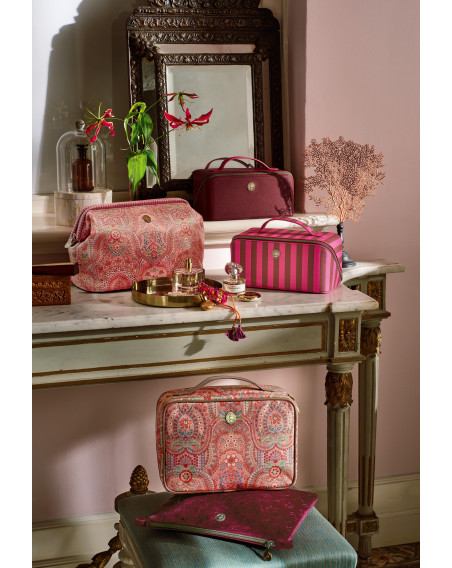 Kosmetiktasche Beauty Case Cyrille Medium Red 23,5x11x22cm