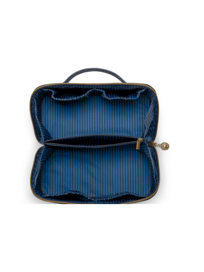 Kosmetiktasche Beauty Case Cyrille Medium Blue 23,5x11x22cm