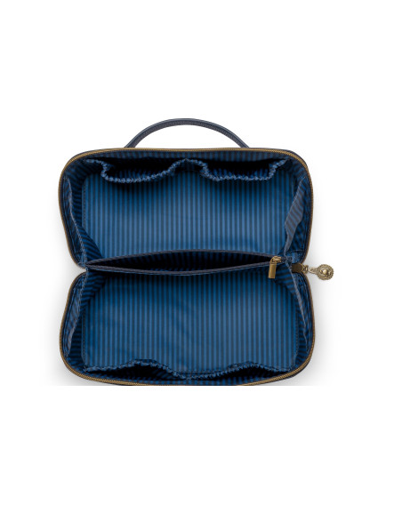 Kosmetiktasche Beauty Case Cyrille Medium Blue 23,5x11x22cm