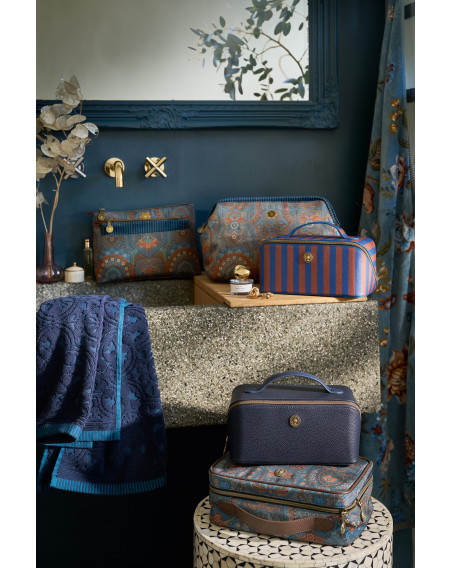 Kosmetiktasche Beauty Case Cyrille Medium Blue 23,5x11x22cm