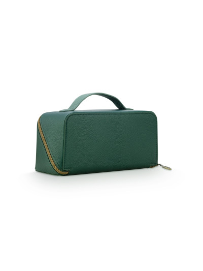 Kosmetiktasche Beauty Case Cyrille Medium Green 23,5x11x22cm