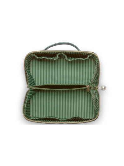 Kosmetiktasche Beauty Case Cyrille Medium Green 23,5x11x22cm