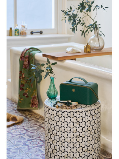 Kosmetiktasche Beauty Case Cyrille Medium Green 23,5x11x22cm